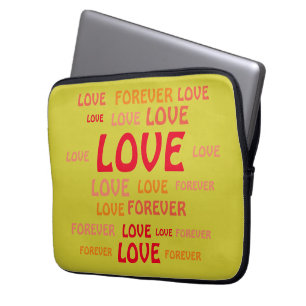 LOVE FOR BOYFRIEND, GIRLFRIEND, HUSBAND, WIFE GIFT LAPTOP SLEEVE