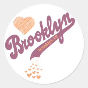 Love For Brooklyn Sticker