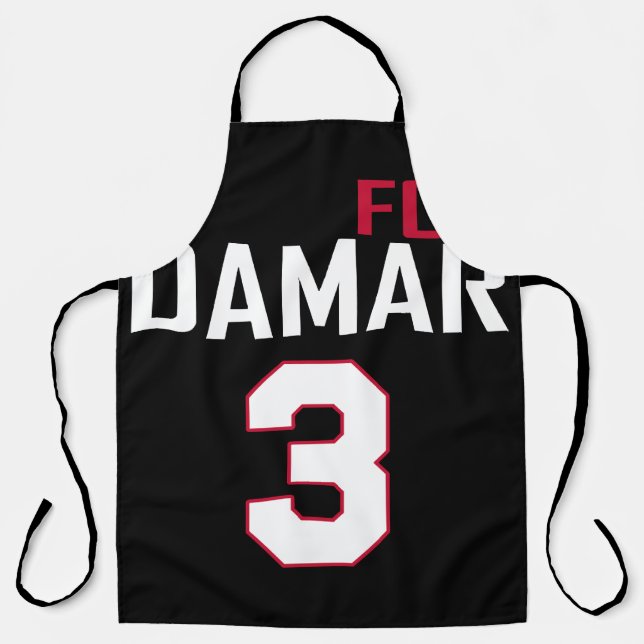 Love For Damar 3 Colour Apron (Front)