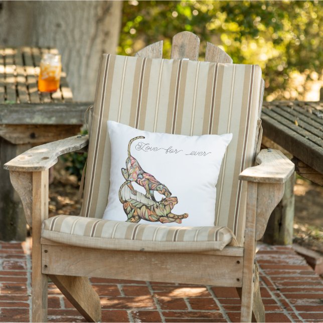 Love for ever tigers' dance cushion (Chair)