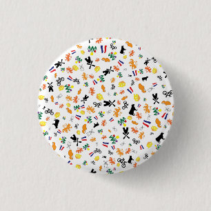 Love for Holland 3 Cm Round Badge