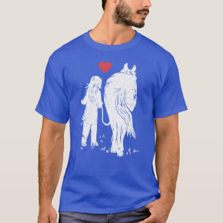 Love for horses pony girl T-Shirt
