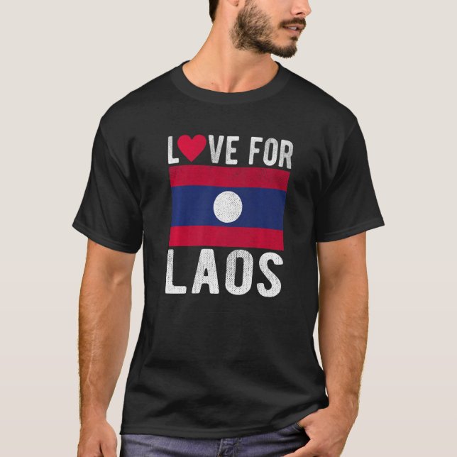 Love for Laos T-Shirt (Front)