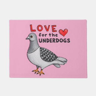 Love for the Underdogs – Doormat with Dove