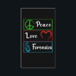 Love Forensic Science DNA Investigator Business Card<br><div class="desc">Love Forensic Science DNA Investigator. Forensic Science Criminology Investigator.</div>