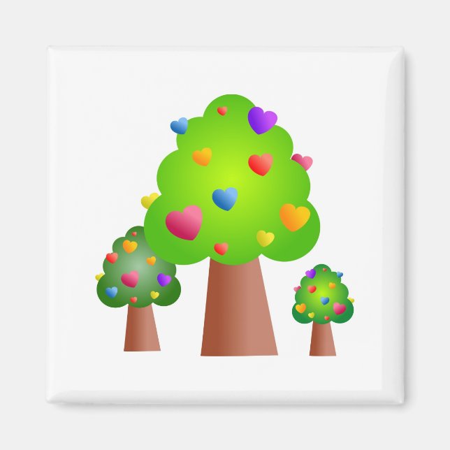 Love Forest Magnet (Front)