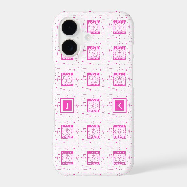 Love forever Customise it with your initials (Back)