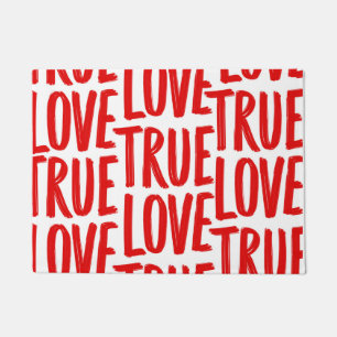 Love Forever  Doormat