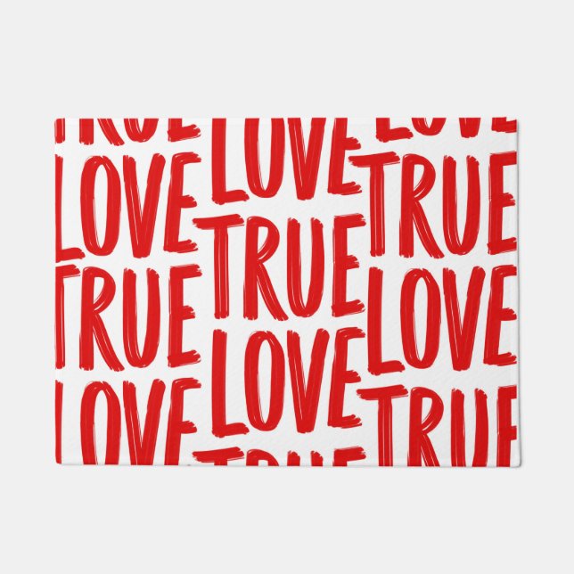 Love Forever  Doormat (Front)