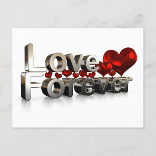 Love Forever Postcard
