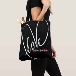 Love Forever Valentine's Day Tote Bag
