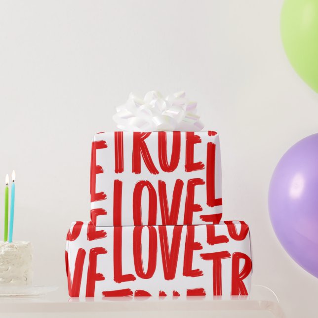 Love Forever  Wrapping Paper (Party Gifts)