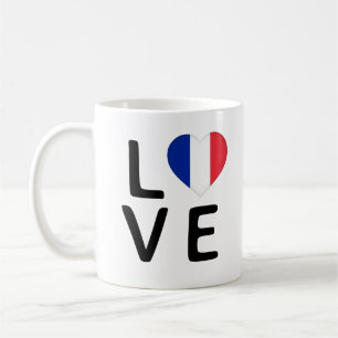 Love - France Flag Coffee Mug