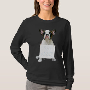 Love French Bulldog Frenchie Mum Dad Dog Puppy Pe T-Shirt