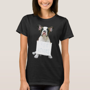 Love French Bulldog  Frenchie Mum Dad Dog Puppy Pe T-Shirt