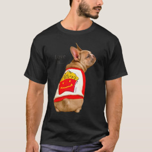 Love French Bulldog Frenchie Mum Dad Dog Puppy Pet T-Shirt