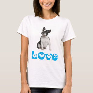 Love French Bulldog Puppy Dog T-Shirt