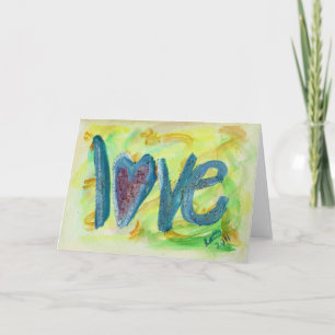 Love Fresh Spring Greeting Card or Note Cards