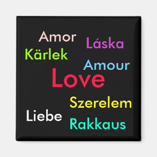 Love fridge maget magnet