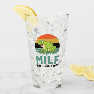Love Frogs Glass Tumbler