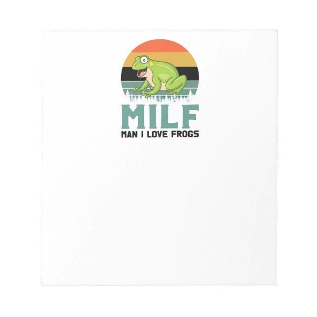 Love Frogs Notepad (Front)