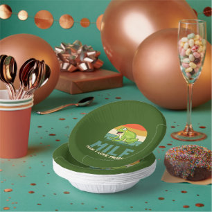 Love Frogs Paper Bowls Paper Plate