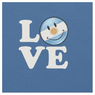 Love From Argentina Fabric