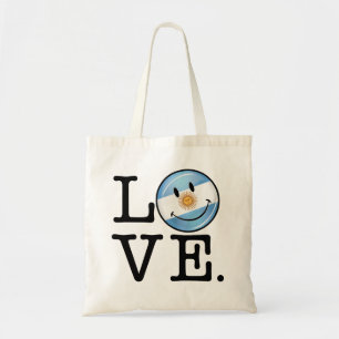 Love From Argentina Tote Bag