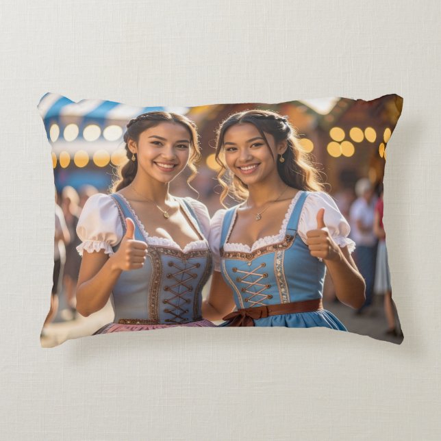 LOVE FROM BAVARIA DECORATIVE CUSHION (Front)