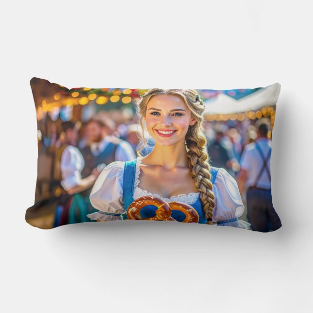 LOVE FROM BAVARIA LUMBAR CUSHION (Front)