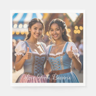 LOVE FROM BAVARIA NAPKIN