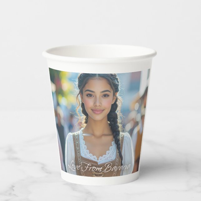 LOVE FROM BAVARIA PAPER CUPS (Front)