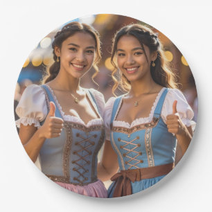 LOVE FROM BAVARIA PAPER PLATE