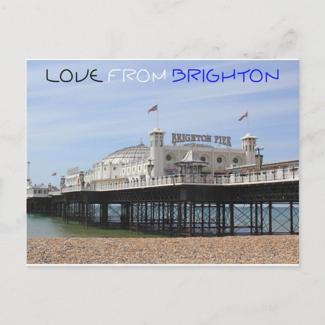 Love from Brighton Postcard (Front)