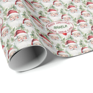 Love from Santa Claus Kid's Wrapping Paper