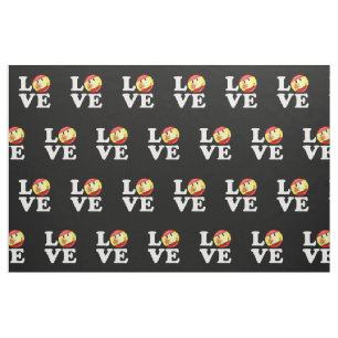 Love From Spain Smiling Flag Fabric