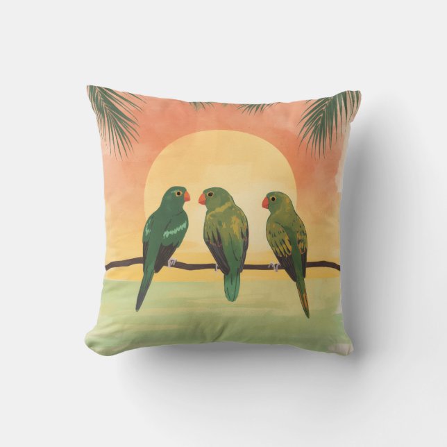 Love from the yard cushion (Front)