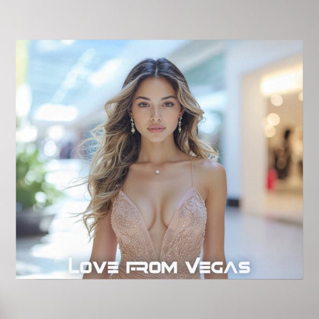 LOVE FROM VEGAS POSTER (Front)