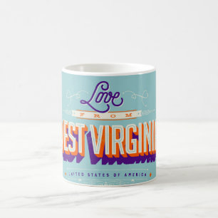 LOVE from West Virginia Coffee Mug
