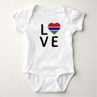 Love - Gambia Flag