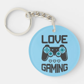 Love Gaming Keychain