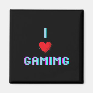Love Gaming Video Game Heart Gamer  Magnet
