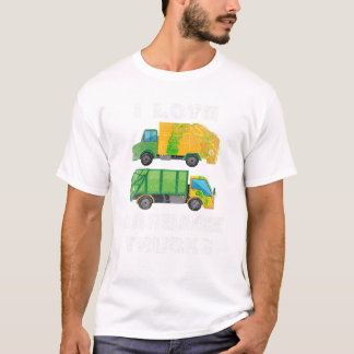 Love Garbage Trucks Shirt Toddler