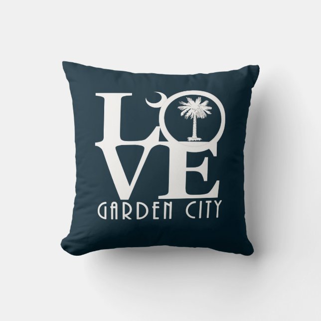 LOVE Garden City SC Cushion (Front)