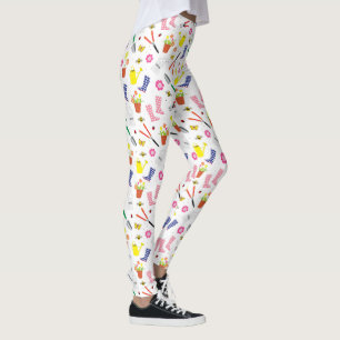 Love Gardening Fun Garden Tools and Equipment Leggings