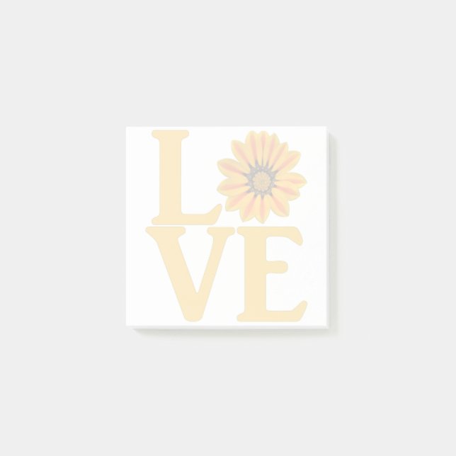 Love Gazania Classic Post-it Notes (Front)