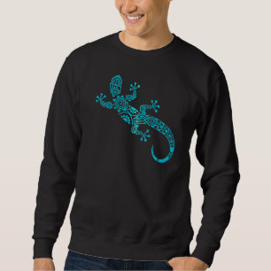 Love Geckos Tribal Lizard Chameleon Gecko Tattoo Sweatshirt