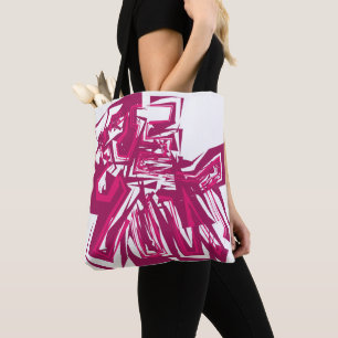 LOVE GEOMESKY ANIMALS deer BY MASANSER Tote Bag