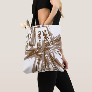 LOVE GEOMESKY ANIMALS elephantl BY MASANSER Tote Bag