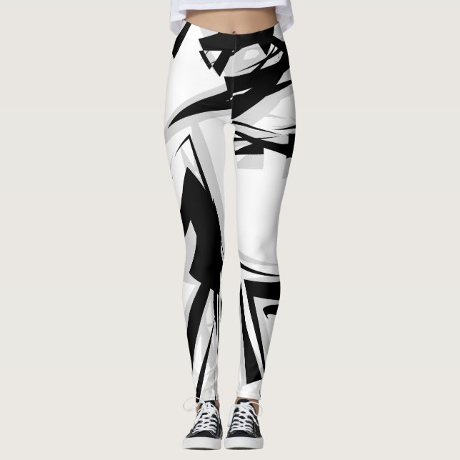 LOVE GEOMESKY ANIMALS horse BY MASANSER Leggings (Front)